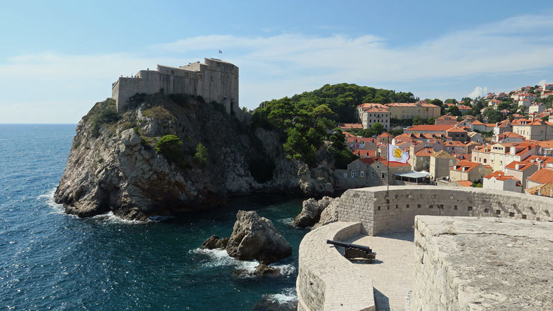 Fort Lovrijenac o wieża Bokar w Dubrowniku