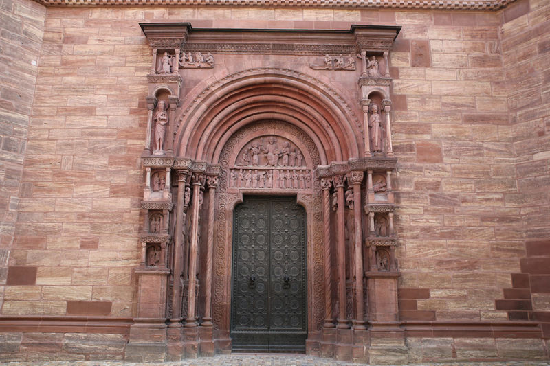 Portal św. Gallusa (Galluspforte) - Katedra w Bazylei