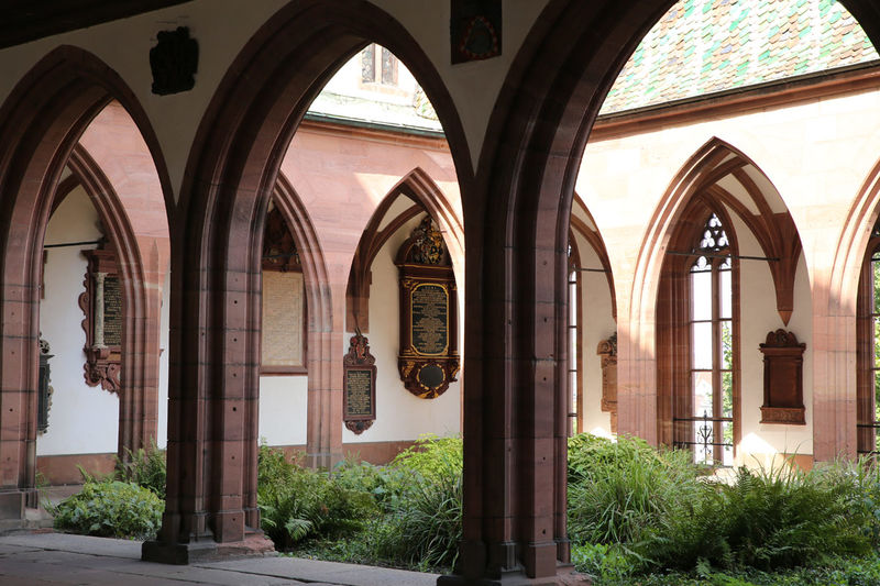 Krużganki katedry w Bazylei