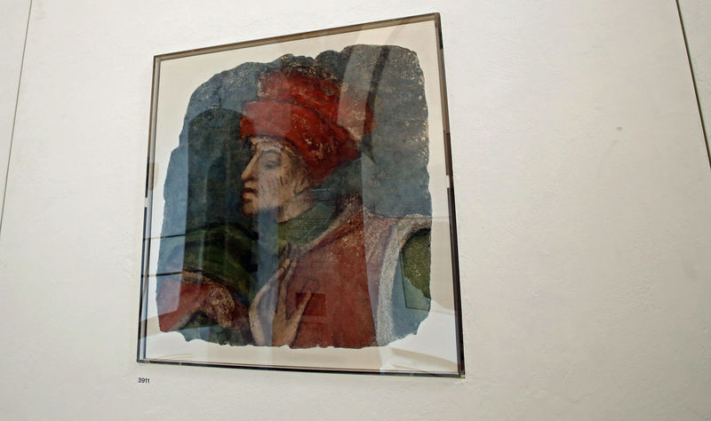 Fragment 'Tańca ze Śmiercią' - Muzeum Historyczne w Bazylei