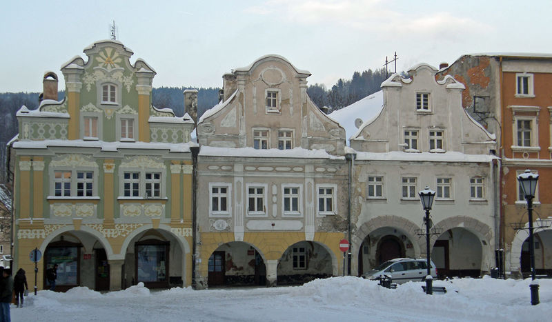 Lądek Zdrój zimą