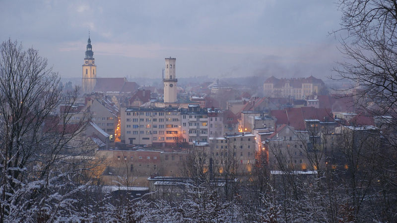 Bystrzyca Kłodzka - panorama miasta