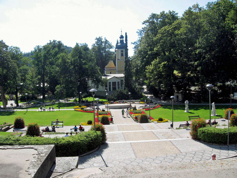 Kudowa Zdrój - park zdrojowy