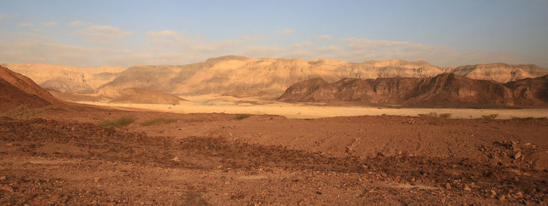 Park Timna (Izrael) - widok na klify