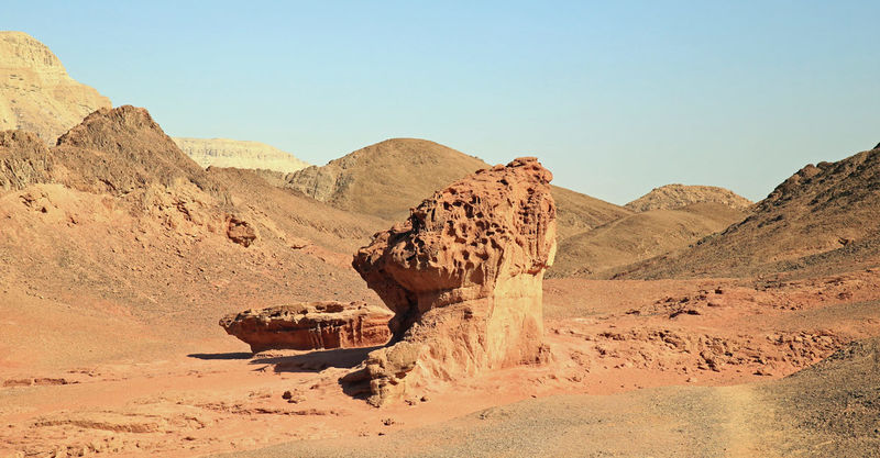 'Grzyb i Pół' - Park Timna w Izraelu