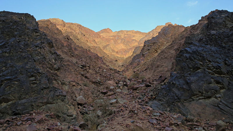 Fragment trasy na górę Timna - Park Timna, Izrael