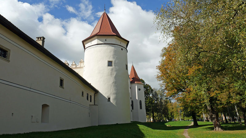 Renesansowy zamek - Kieżmark, Słowacja