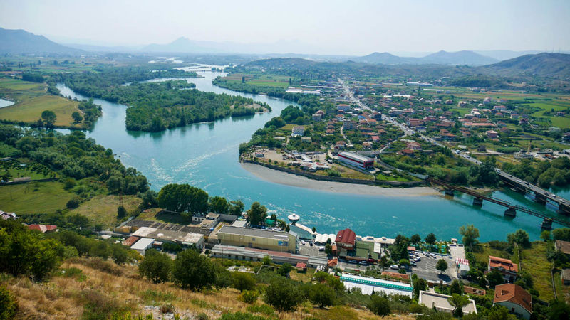 Szkodra - rzeka Drin