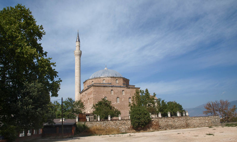 !Jeden z meczetów w Skopju