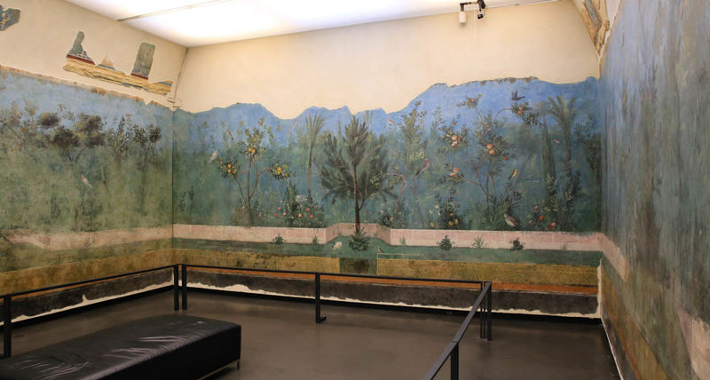 !Malowidło ścienne z Willi Liwii- Palazzo Massimo Alle Terme - Rzym