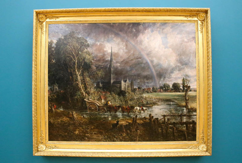 !"Katedra w Salisbury" - John Constable (Tate Britain - Londyn)
