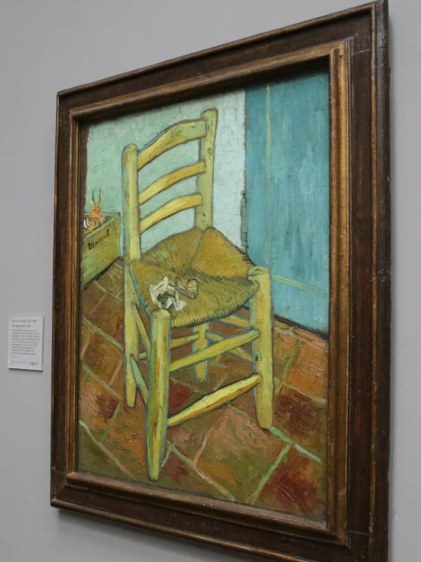 Krzesło - Vincent van Gogh - Galeria Narodowa w Londynie