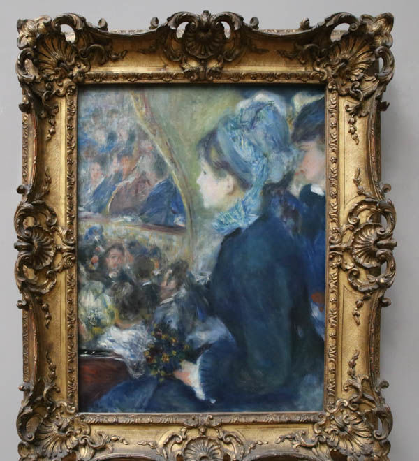 'W teatrze' Pierre-Auguste Renoir - Galeria Narodowa w Londynie