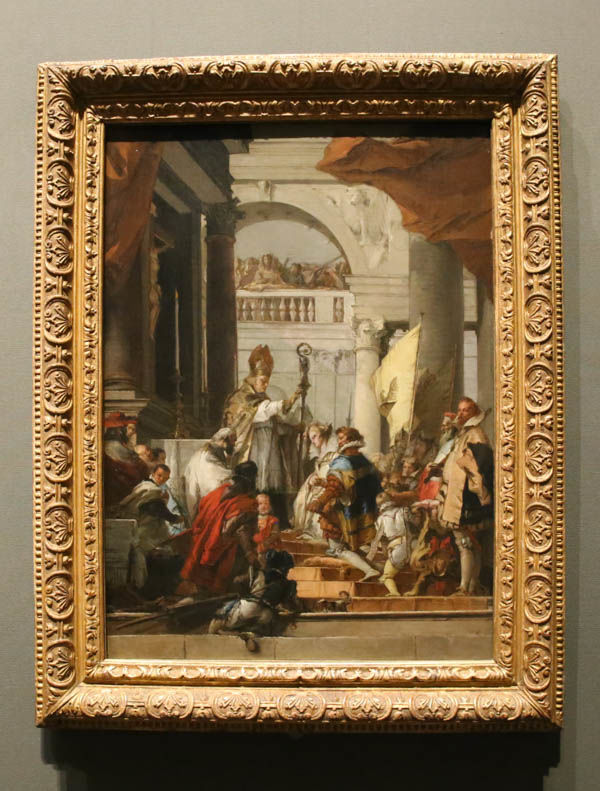 'Małżeństwo Fryderyka Barbarossy' Giovanni Battista Tiepolo - Galeria Narodowa w Londynie