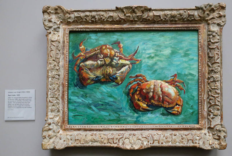 'Dwa kraby' Vincent van Gogh - National Gallery w Londynie