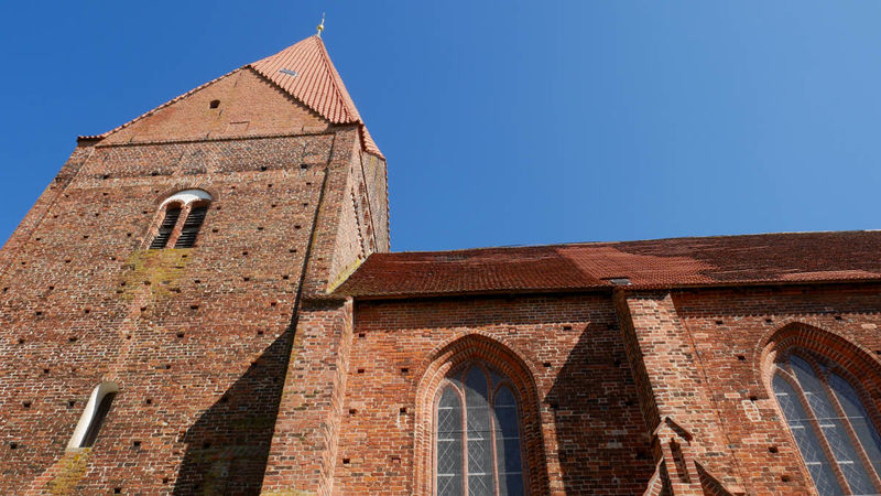 Kościół w Kirchdorf - wyspa Poel, Niemcy