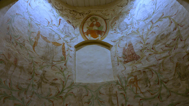 Średniowieczne freski w Szpitalu św. Ducha we Fromborku