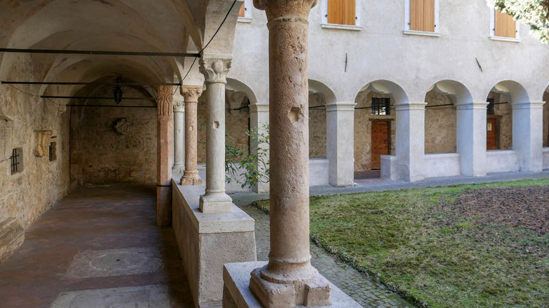 !Klasztor franciszkanów w Gargnano nad jeziorem Garda