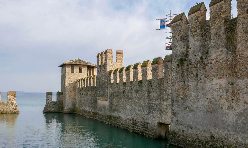 !Castello Scaligero - Zamek Scaligeri w Sirmione nad jeziorem Garda