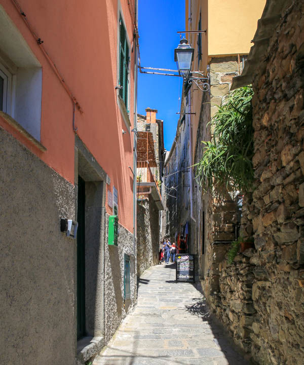 Spacer po miasteczku Corniglia (Cinque Terre)