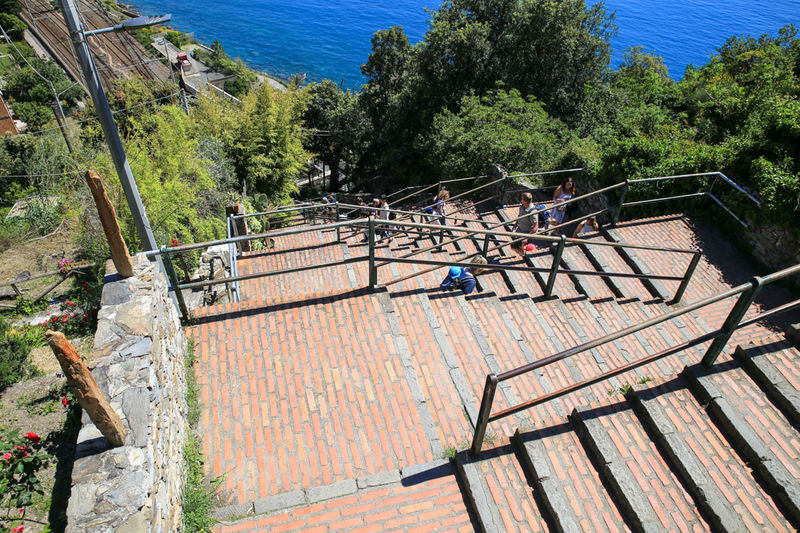 Schody Scalinata Lardarina - Corniglia (Cinque Terre)