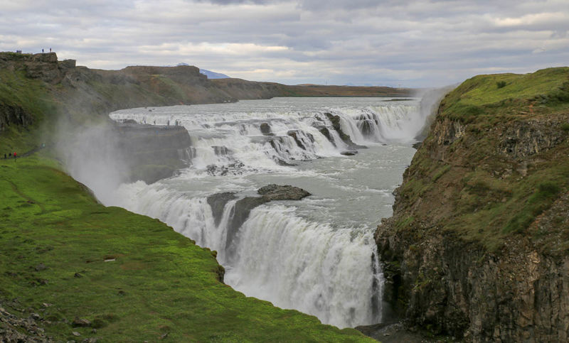 !Wodospad Gullfoss (Islandia)