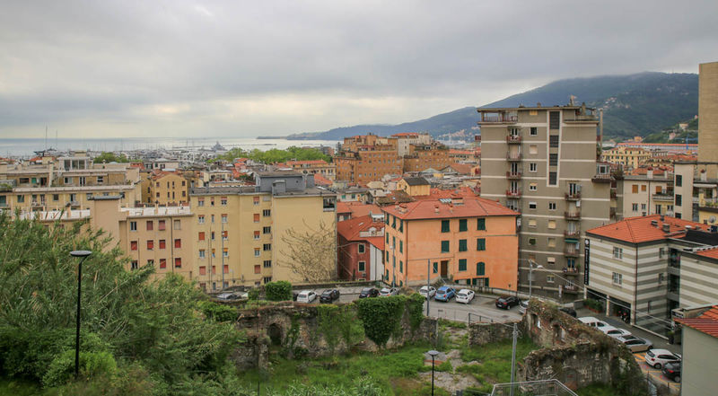 La Spezia - widok sprzed Zamku św. Jerzego