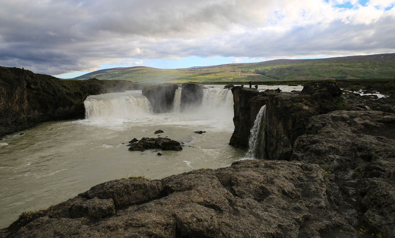 !Wodospad Goðafoss (Islandia)