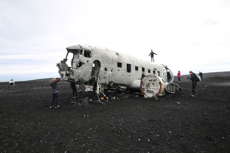 Wrak samolotu Dakota - Sólheimasandur, Islandia