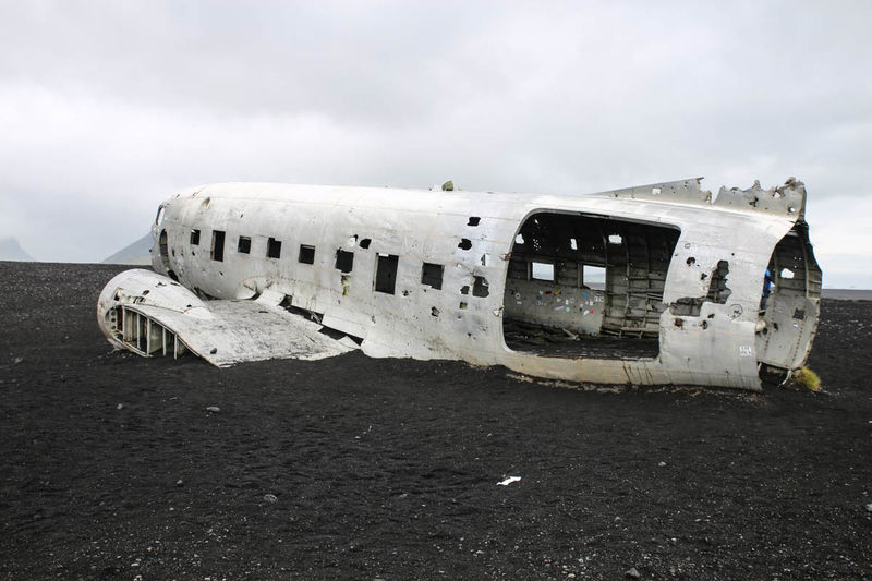 Wrak samolotu Dakota - Sólheimasandur, Islandia
