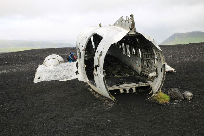 Wrak samolotu Dakota - Sólheimasandur, Islandia