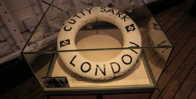 Zwiedzanie Cutty Sark w Londynie