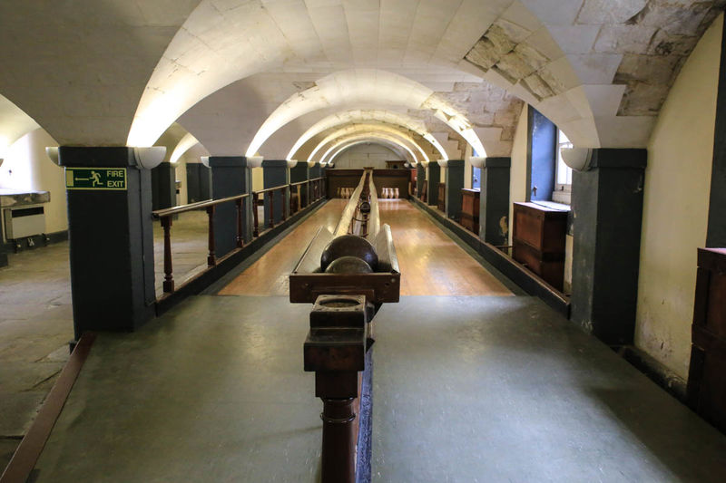 Kręgielnia - The Skittle Alley - Old Royal Naval College, Londyn