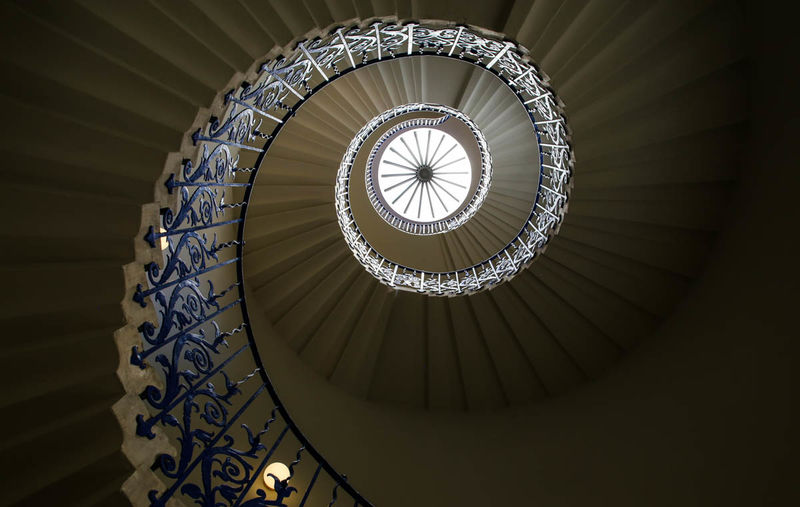 THE TULIP STAIRS (Tulipanowe schody) - Zwiedzanie Queen's House - Greenwich, Londyn