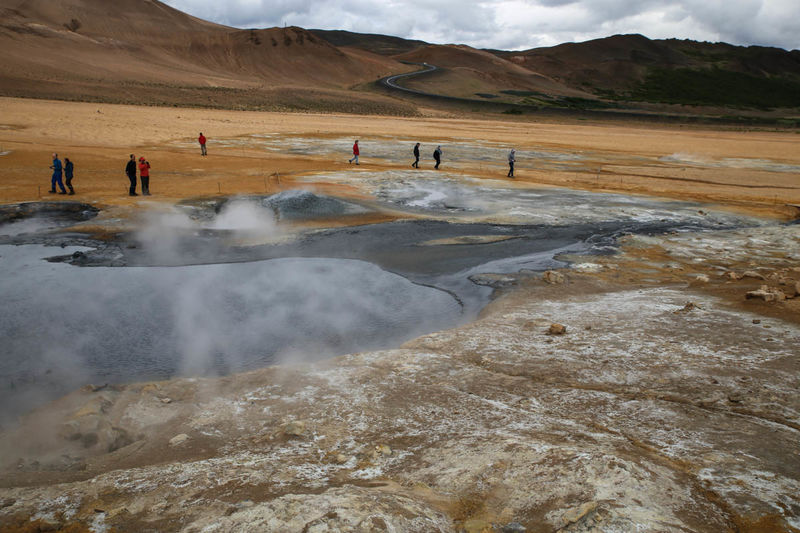!Obszar geotermalny Hverir (Islandia)