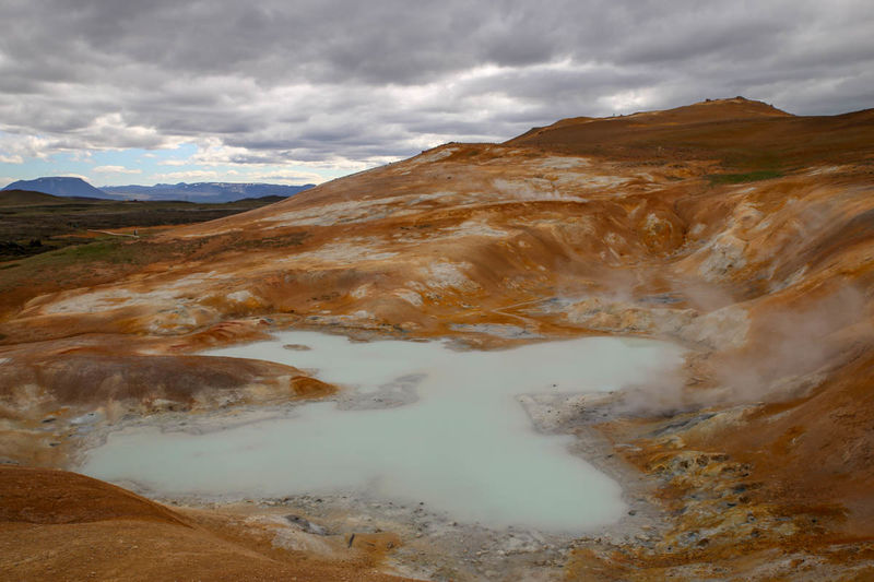 !Obszar geotermalny i wulkan Leirhnjukur - Islandia