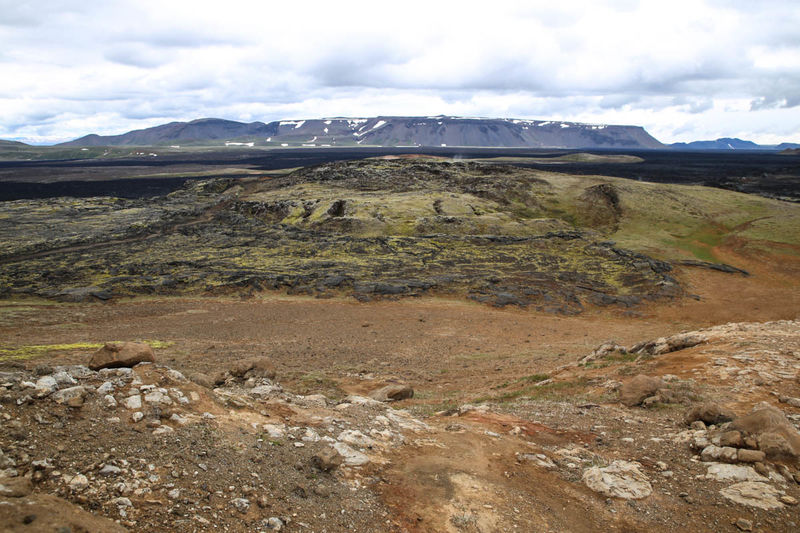 Obszar geotermalny przy wulkanie Leirhnjukur - Islandia