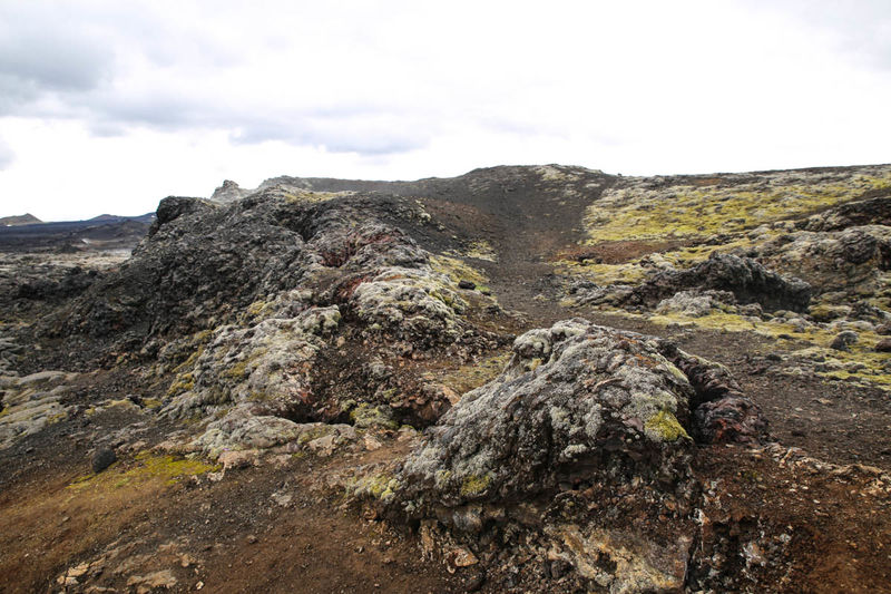 Obszar geotermalny przy wulkanie Leirhnjukur - Islandia