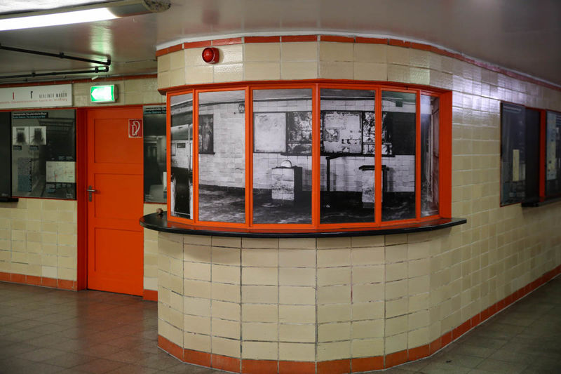 Wystawa na stacji S-Bahn Berlin Nordbahnhof