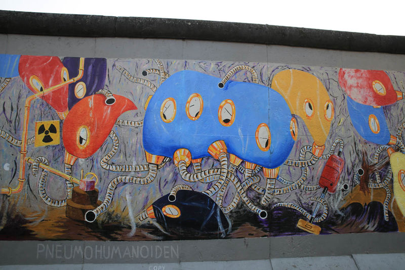 East Side Gallery - Berlin (śladami muru berlińskiego)