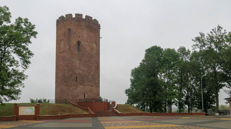 Wieża gotycka w Kamieńcu