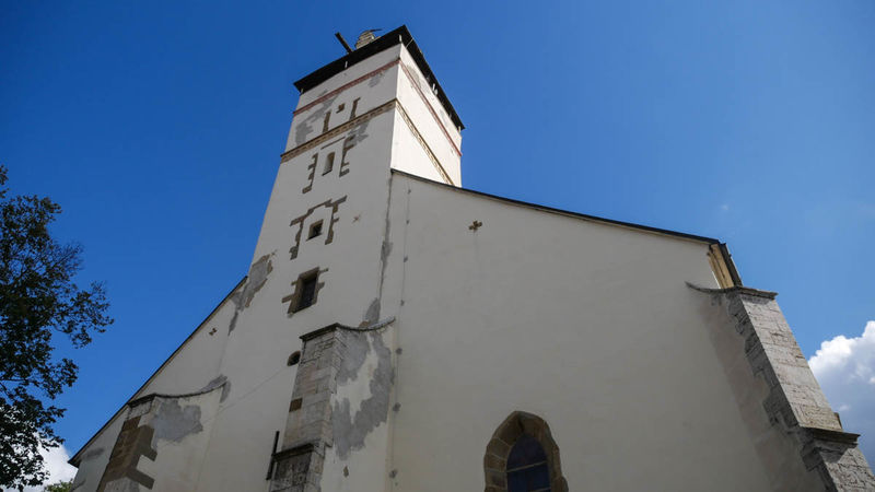 !Kościół św. Krzyża w Kieżmarku