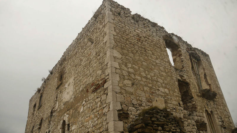 Zamek Spiski - romański pałac
