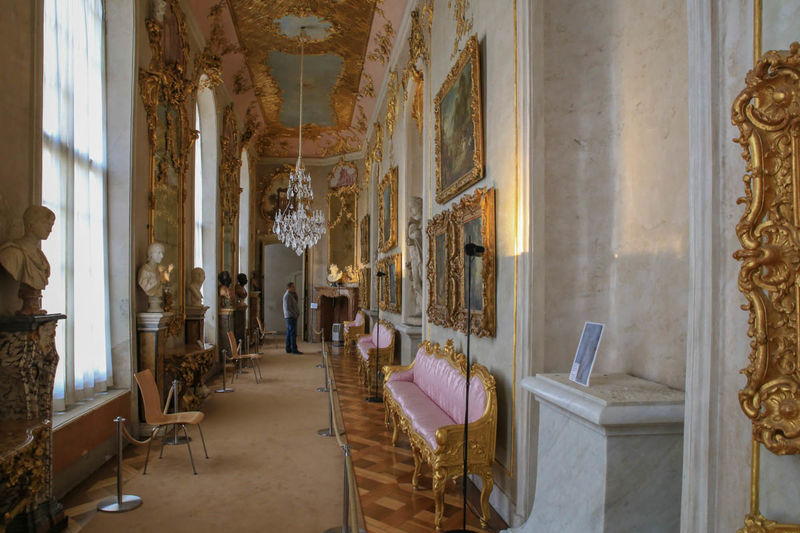 Zwiedzanie Pałacu Sanssouci w Poczdamie