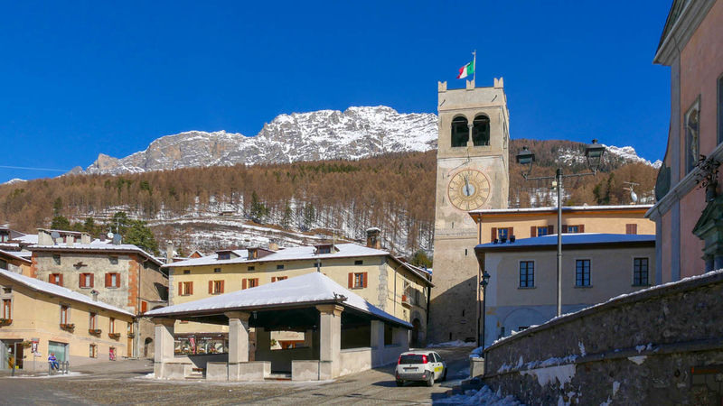 !Bormio - centrum miasta