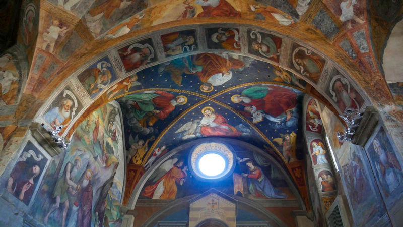 Bormio - Kościół św. Antoniego - freski