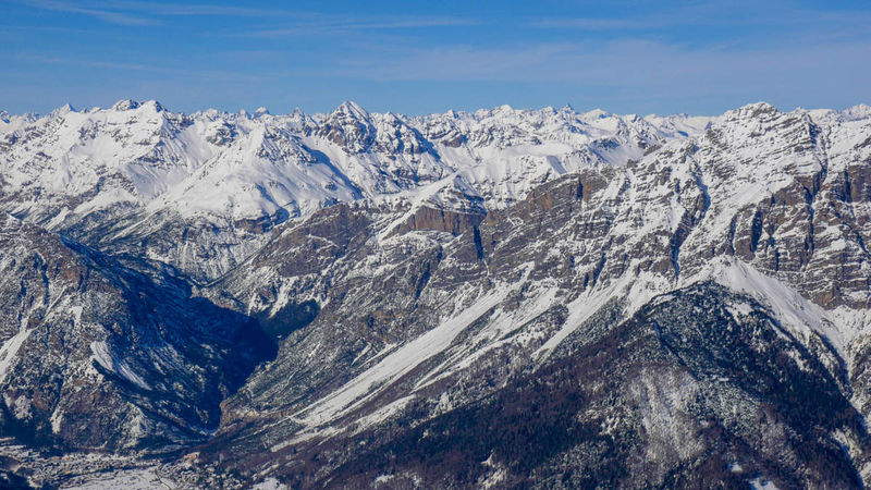 Bormio - widok z Cima Bianca