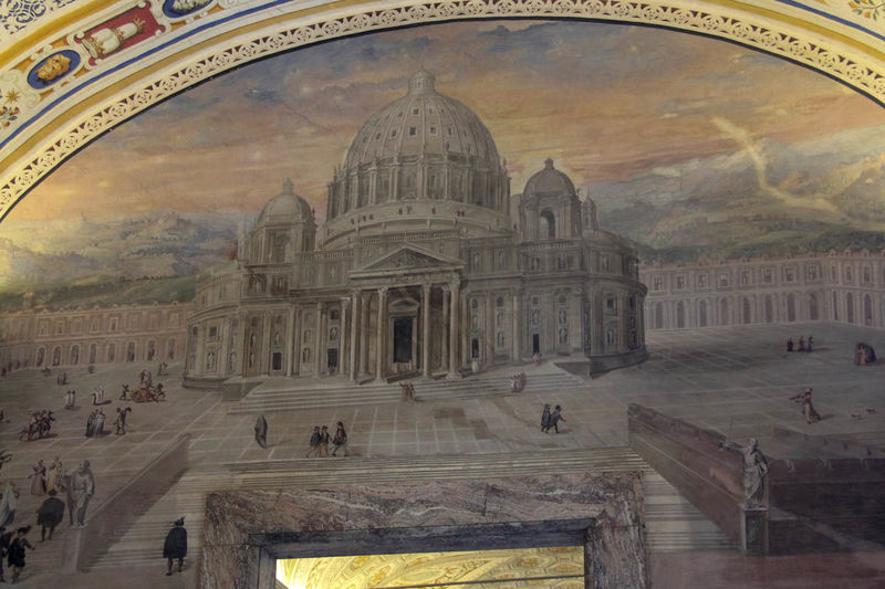 Muzea Watykańskie - podczas zwiedzania