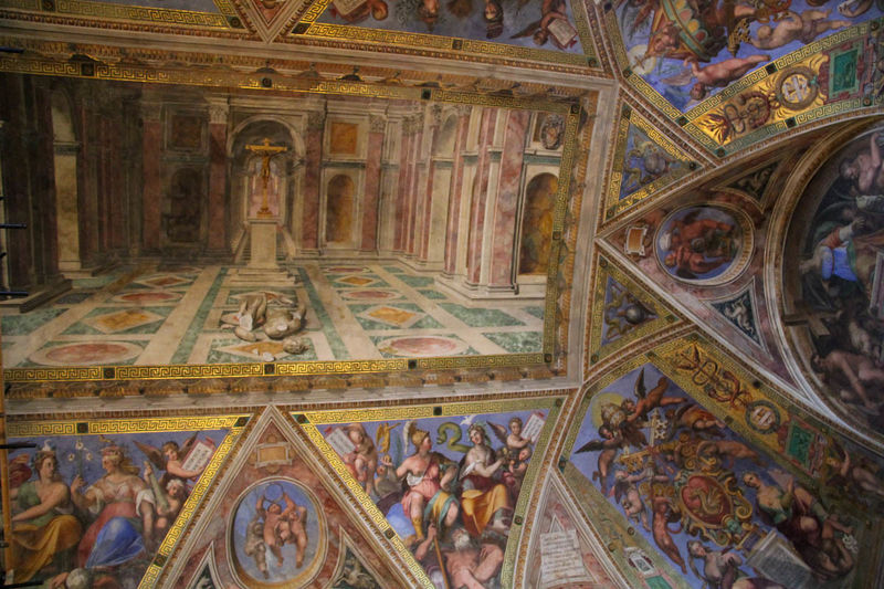 !Muzea Watykańskie - Pokoje Rafaela - Stanza di Constantino