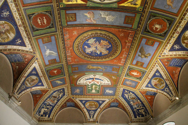 !Muzea Watykańskie, Apartamenty Borgia - Sala dei Pontefici